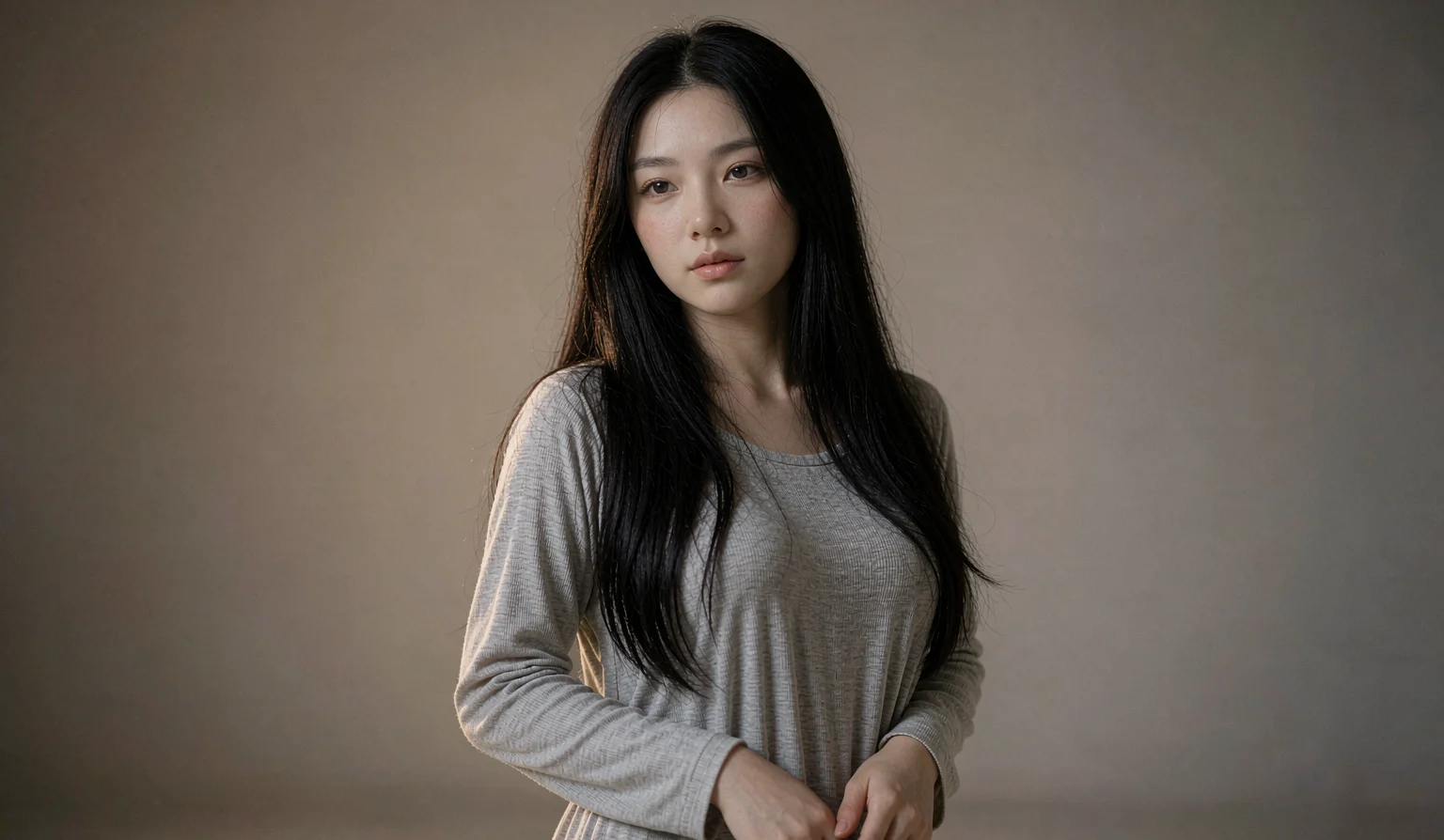 女款伴侣机器人产品肖像